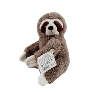Wild Republic 8" Ecokins Sloth Plush  Eco Friendly Toy NEW